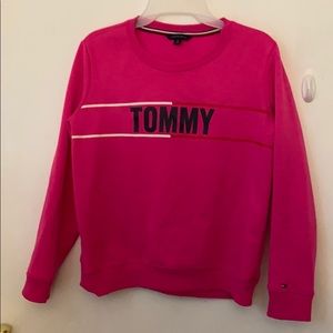 Tommy Hil Figer neon pink sweater